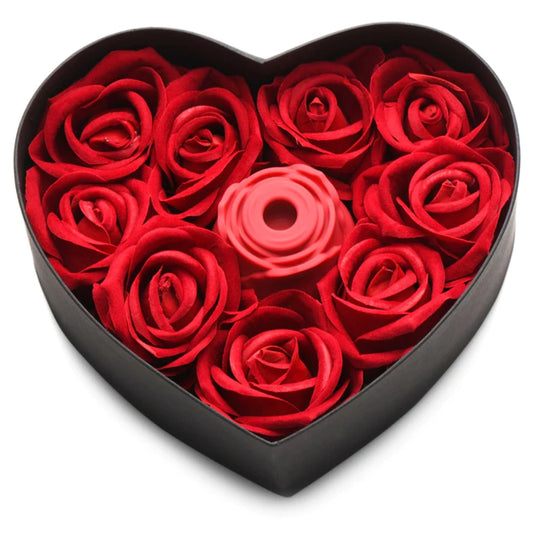 The Rose Lover's Clit Sucking Rose Vibrator Gift Box
